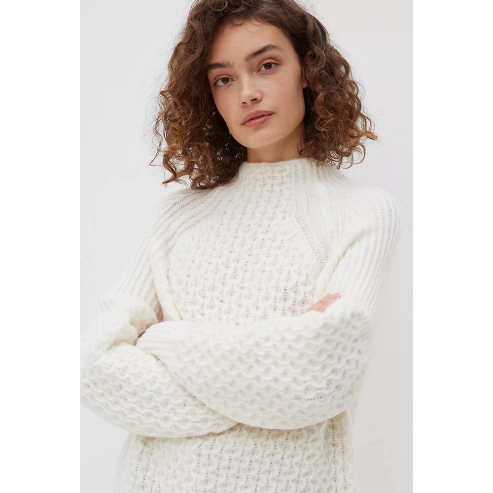 Anthropologie Bia Mock Neck Tunic Sweater NWT SZ XL - Picture 2 of 16